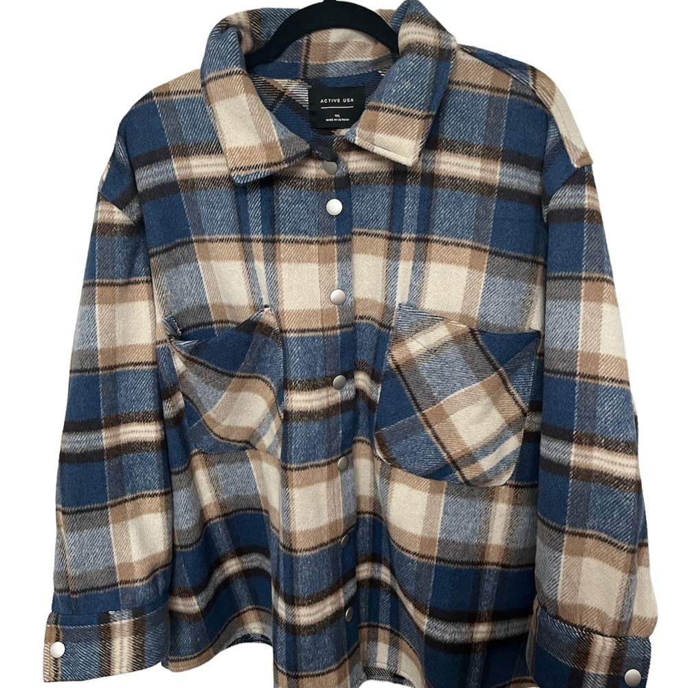 Plus Size Shacket